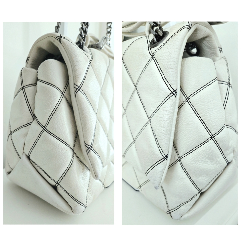Authentic MARC‎ JACOBS Dual Chain Quilted Leather Crossbody Shoulder Bag - Picture 11 of 16